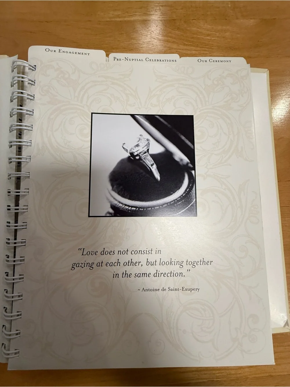 Wedding CD Engagement Gift To Have & To Hold Keepsake Journal Planner music NWOT
